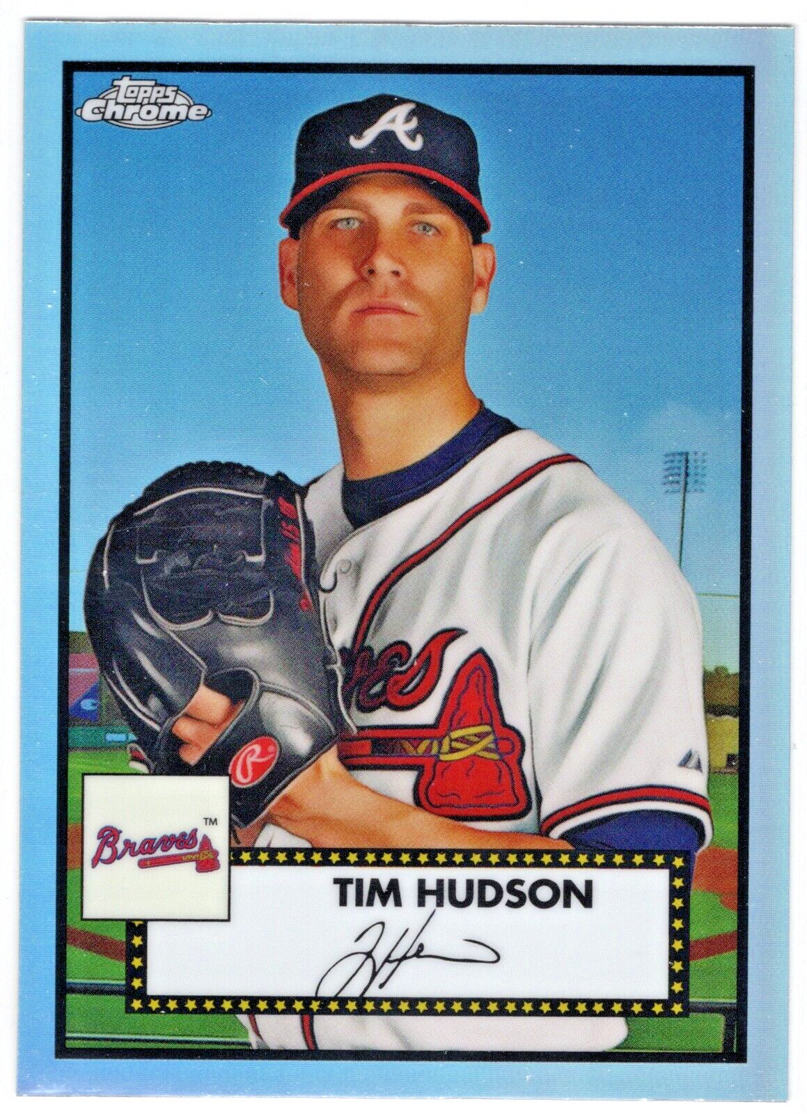 2021 Topps Chrome Platinum Anniversary Refractors #559 Tim Hudson Braves