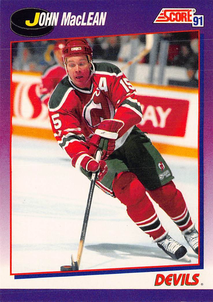 1991-92 Score American #210 John MacLean