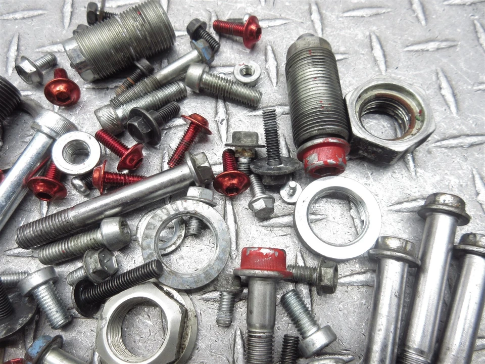 Lote de hardware 2018 18-21 Suzuki GSX-S1000 GSXS1000F tuercas pernos tornillos varios OEM Foto 4 de 4