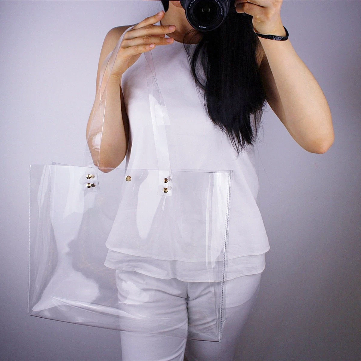 How To Style A Transparent Tote & Make Coordinate With All Of Your Outfits