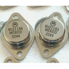 1pairs AUDIO Transistor MOTOROLA/ON TO-3 MJ21193+MJ21194 100% Genuine Original