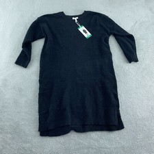 Jessica Simpson Black Sweater Dress XL Long Sleeve Crewneck Relaxed Fit NWT 5948