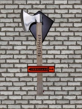 Viking Knights™ Axe Thor's God's Luck Champion Wall Plaque - Officially Licensed