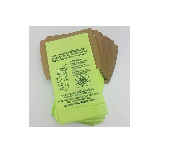 Sacchetti Sottovuoto Ricambi Per Oreck BB180 880 BB280 BB850 BB870 PKBB12DW Part - Foto 8