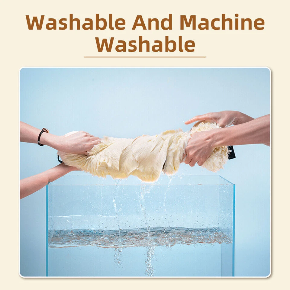 Fluffy Fuzzy Sheepskin Car Seat Covers for Land Rover Soft Cozy Fur Wool Cushion Foto 4 de 4