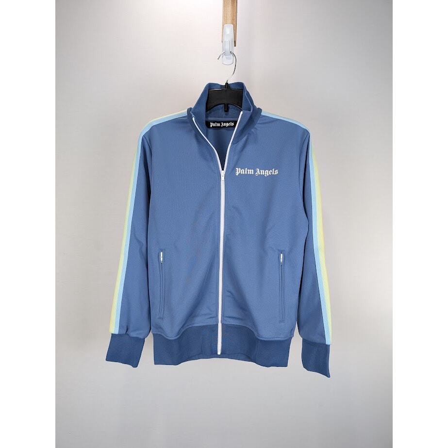 palm Angels トラックジャケット ブルー Palm Angels , Rainbow Classic Track Jacket in Blue White BNWT M | eBay