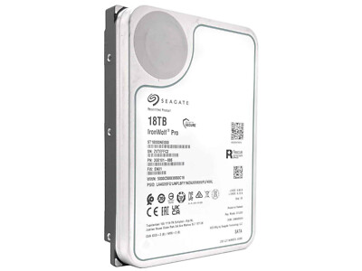 Seagate IronWolf Pro ST18000NE000 18TB 7200RPM SATA 6Gbps 3.5'' NAS Hard Drive