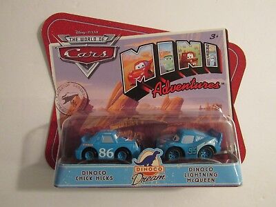 Dinoco Chick Hicks & Lightning McQueen (Pixar Cars, Mini Adventures)