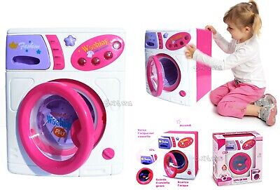 Waschmaschine Spielzeug Rosa Lava Haartrockner Mit Licht Cm. 23 X 19 Kind | eBay