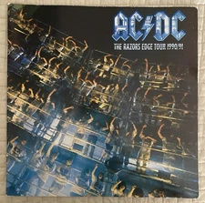 AC/DC: “RAZORS EDGE” (1990-91) WORLD TOUR BOOK.