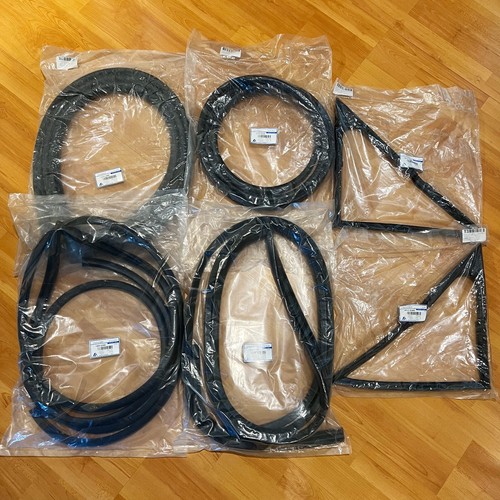 65-72 for Nissan Datsun 520 521 Truck Pickup door weatherstrip rubber seal set - 第 1/6 張圖片