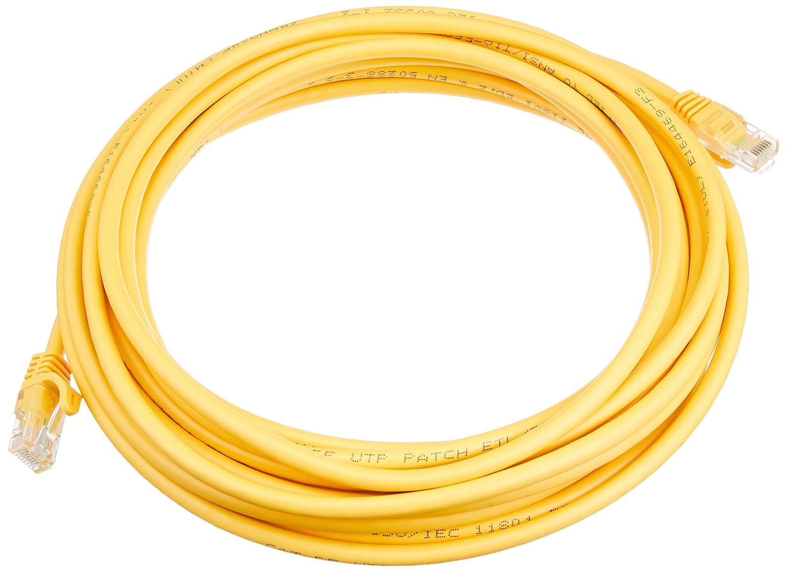 StarTech.com 7m Yellow Cat5e Patch Cable with Snagless RJ45 Connectors - Long Et