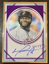 David ORTIZ 2018 Topps Transcendent Auto #TCA-DO Gold Frame 6/10 Red Sox NM HOF