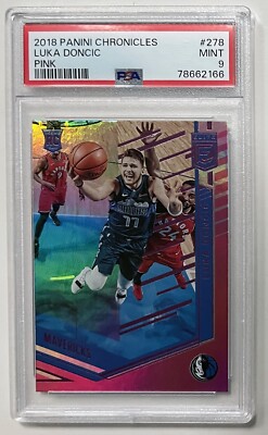 2018-19 Panini Chronicles - Elite Luka Dončić #278 Pink (RC) for