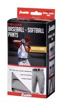 Franklin Deluxe Baseball-Softball Youth XS Waist Size 20"-22" White Pants NEW