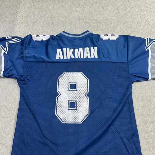 Vintage Troy Aikman Dallas Cowboys Size L/XL 1995 Starter Jersey NFLPA Licensed - Picture 7 of 10