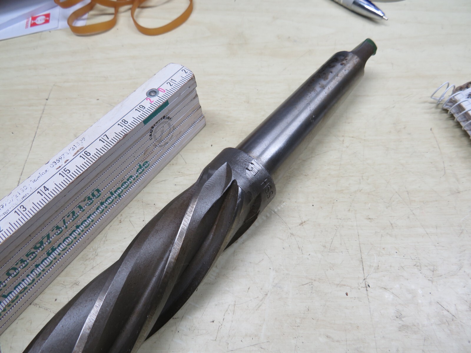 HARFINGTON Hartmetall-Spannreibahle – 2,845 Mm Durchmesser, Gerader Schaft, Für Metallbearbeitung, CNC, Drehmaschinen