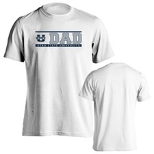 Utah State University Aggies Dad Tee Father Logo Short Sleeve T-Shirt
