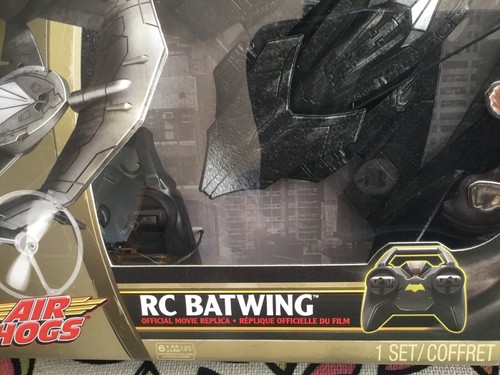 Air Hogs/ Batman vs. Superman R/C Batwing, New - Picture 19 of 23