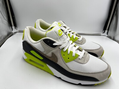 Men's Nike Air Max 90 'Cyber' Khaki Dark Smoke Grey Size 12 Sneakers Running