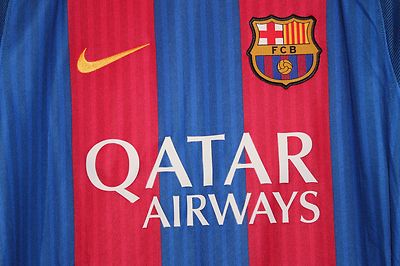 【US規格】NIKE FCバルセロナQATAR AIRWAYS サッカーシャツ US規格】NIKE FCバルセロナQATAR AIRWAYS サッカーシャツ - メルカリ