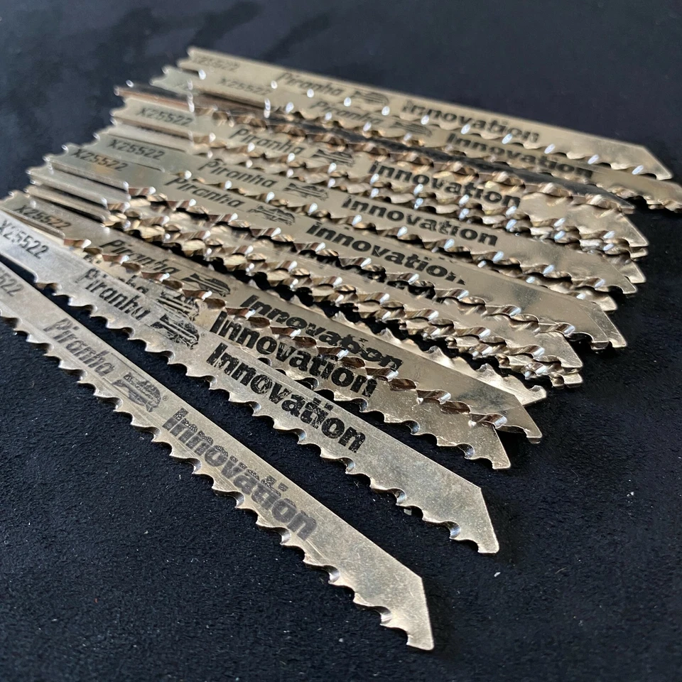20 Piranha X25522 'U' Shank Jigsaw Blades. Fast Cut Wood 6 TPI <60mm (Polished) - Image 3 of 3
