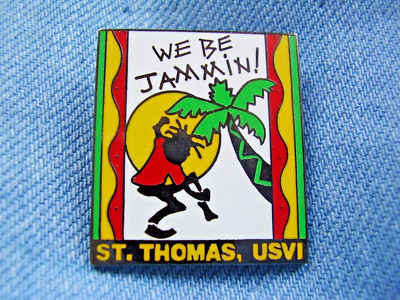 Pin Saint Thomas  We Be Jammin U.S. Virgin Islands USA United States