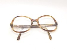 Vintage American Optical 140 Eye Glasses Tortoise Brown Chunky Prescription 1990