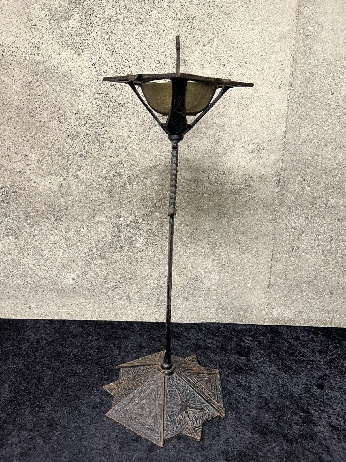 Antique Verona Art Deco Cast Iron Sword Ashtray Stand 1920’s 563 eBay