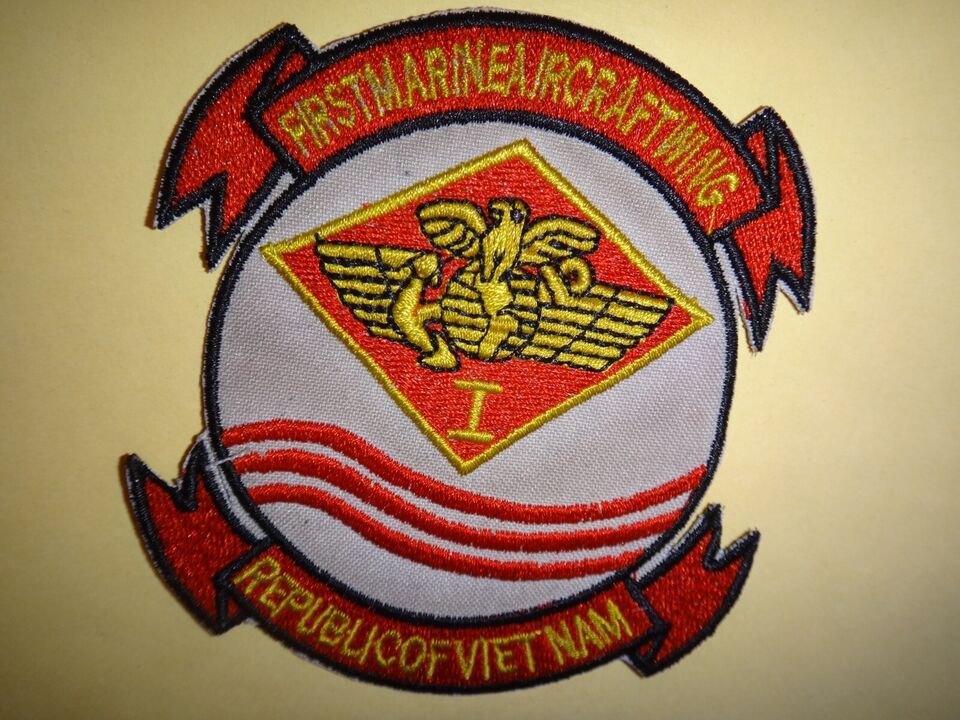 Vietnam War Patch USMC 1st Marine Aircraft Wing (MAW) Republic Of ...