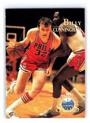 1996 Topps Stars Members Only #12 Billy Cunningham Philadelphia 76ers