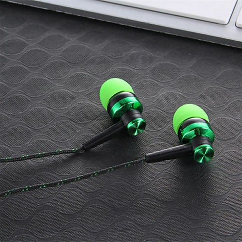 Wired Mobile Phone Earpiece HiFi Headphone Stereo In-Ear Earphone 3.5mm Earbuds - Zdjęcie 6 z 17