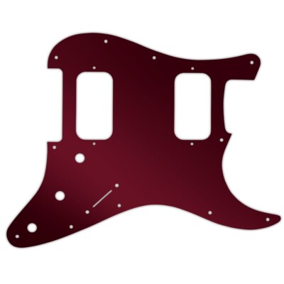 Pickguard Fender Big Apple & double FAT Stratocaster red mirror