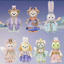 Disney authentic 2024 mid-autumn Duffy friends 7 plush set disneyland exclusive
