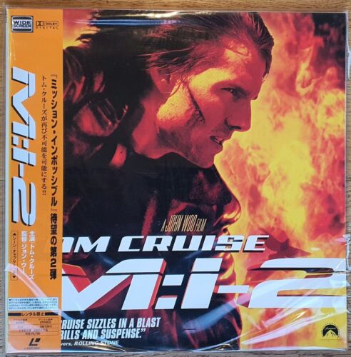 M:i2 - Mission: Impossible 2  (2000) [PILF-2865] - sehr sehr seltene Laserdisc - Afbeelding 1 van 4