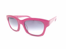 450 Alain Mikli Womens Pink Sunglasses Eye Glasses Black Gradient lens Shades