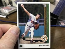 1989 Upper Deck #735 Bob Milacki RC Baltimore Orioles