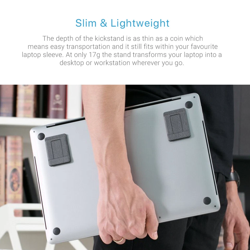 The Andana Ultra Slim, Small, Invisible, Portable Laptop Tablet Stand - Image 4 of 4