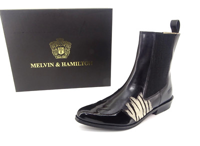 Melvin & Hamilton MARLIN 74 Cowboy - Bikerstiefeletten Damenstiefel Leder Gr. 39