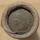 OLD BANK ROLL~UNSEARCHED I.H. ENDS 1882 F-Better Date & 1892 BOTH VG+