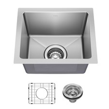 Kraus KHU631-15 Fairlane 14-1/2" Undermount Single Basin - Stainless Steel