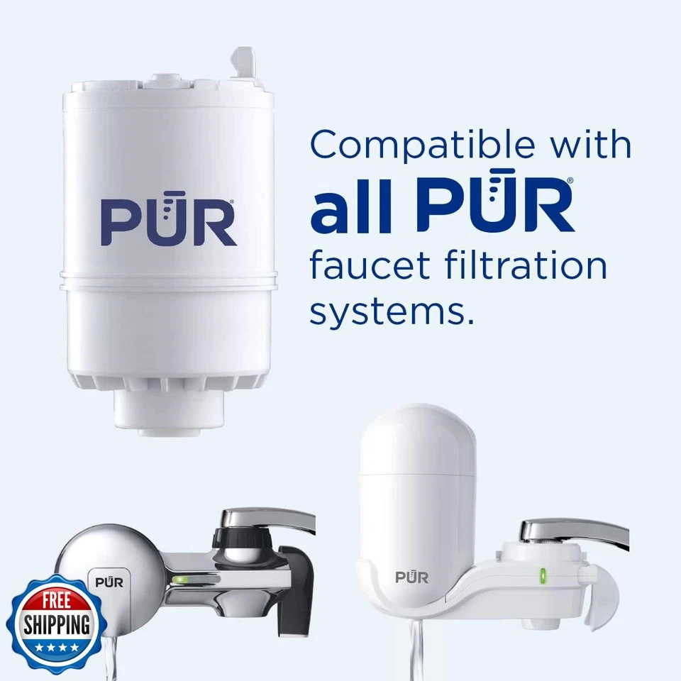 Сменный фильтр с креплением крана PUR 2 шт., подлинный фильтр PUR, 2 в 1 Powerf - Изображение 3 из 4