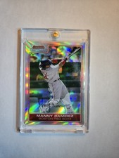 2005 Bowman Chrome Manny Ramirez Silver Refractor #168