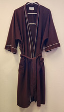 VTG Munsingwear USA Robe OS Chocolate Brown Quiet Luxury Old Money Retro