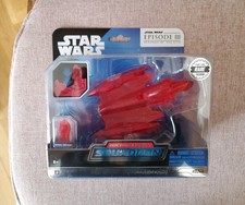 Star Wars Micro Galaxy Squadron General Grievous Starfighter Hologram REAR MIB