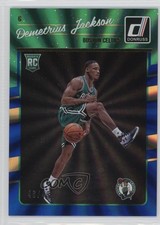 2016-17 Panini Donruss Rookies Blue Holo Laser 46/49 Demetrius Jackson #185 r8l