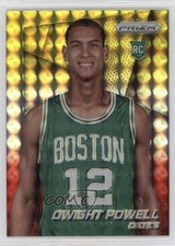 2014-15 Panini Prizm Yellow & Red Mosaic Prizm Dwight Powell #286 0a4r