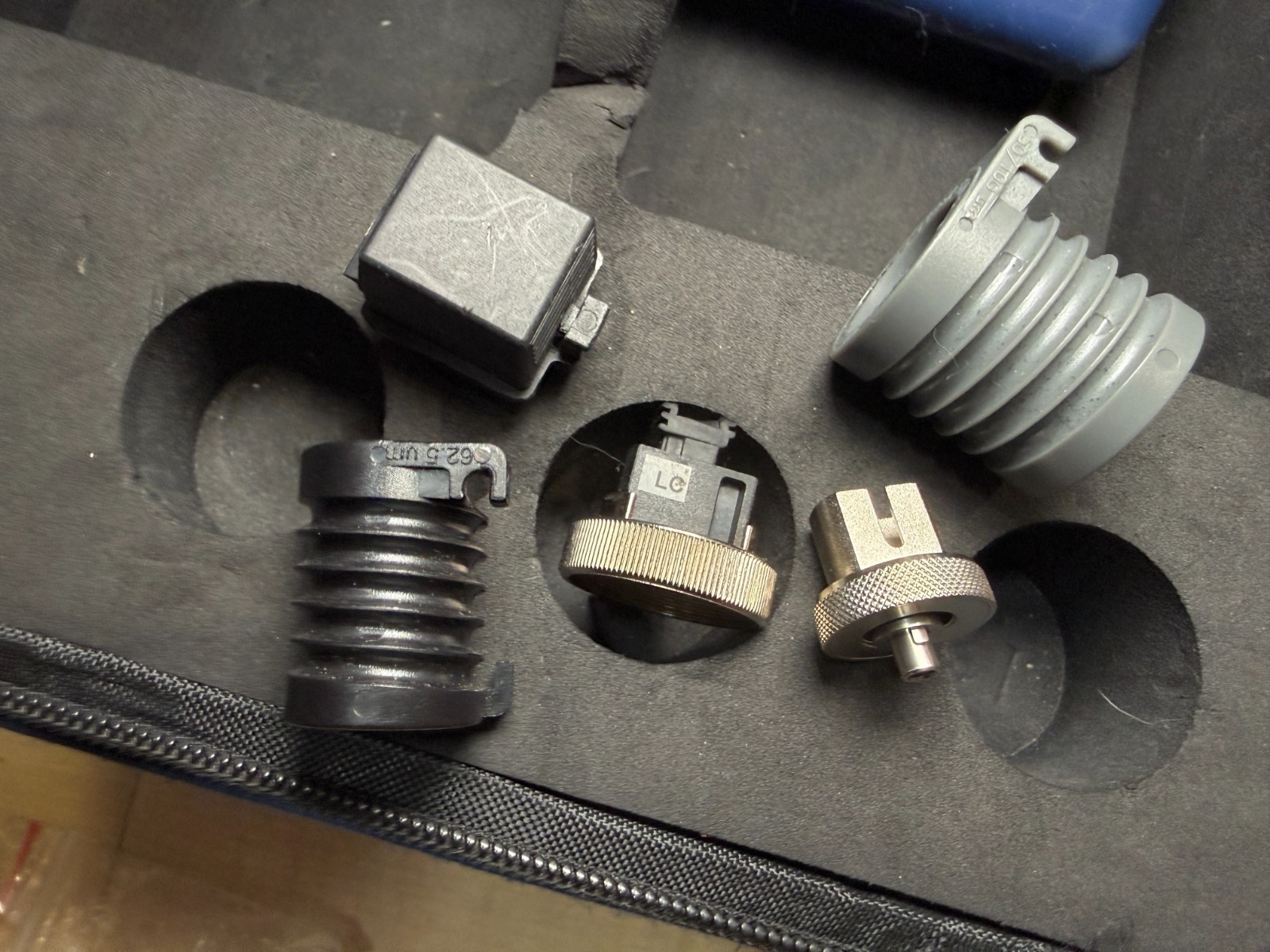 AFL Noyes OPM5 Optical Power Meter OLS4 Laser Source Fiber Optic Loss Test Set