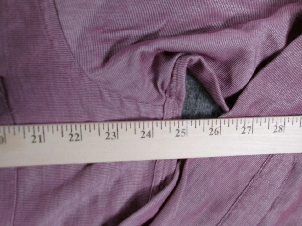 Barrington 正装衬衫男式 16.5 勃艮第经典办公室专业长袖 — 第 3/4 张图片