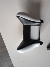 Custom White and Black Xbox One Wireless Controller with TMR Upgrade Kit Used